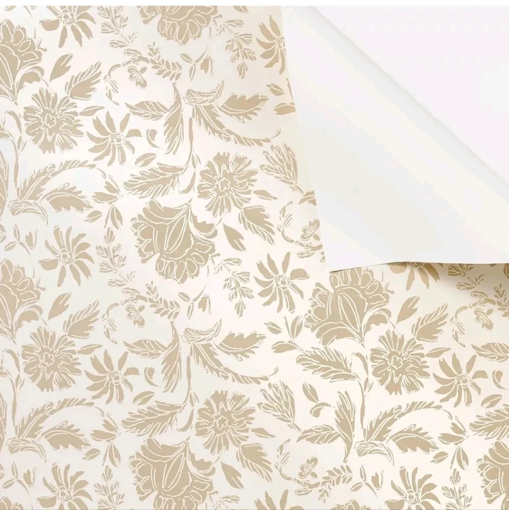 Threshold designed with Studio McGee - Floral Striped Wallpaper Pearl